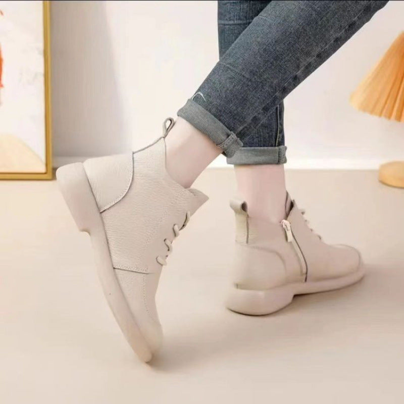 Botines de Piel para Uso Diario