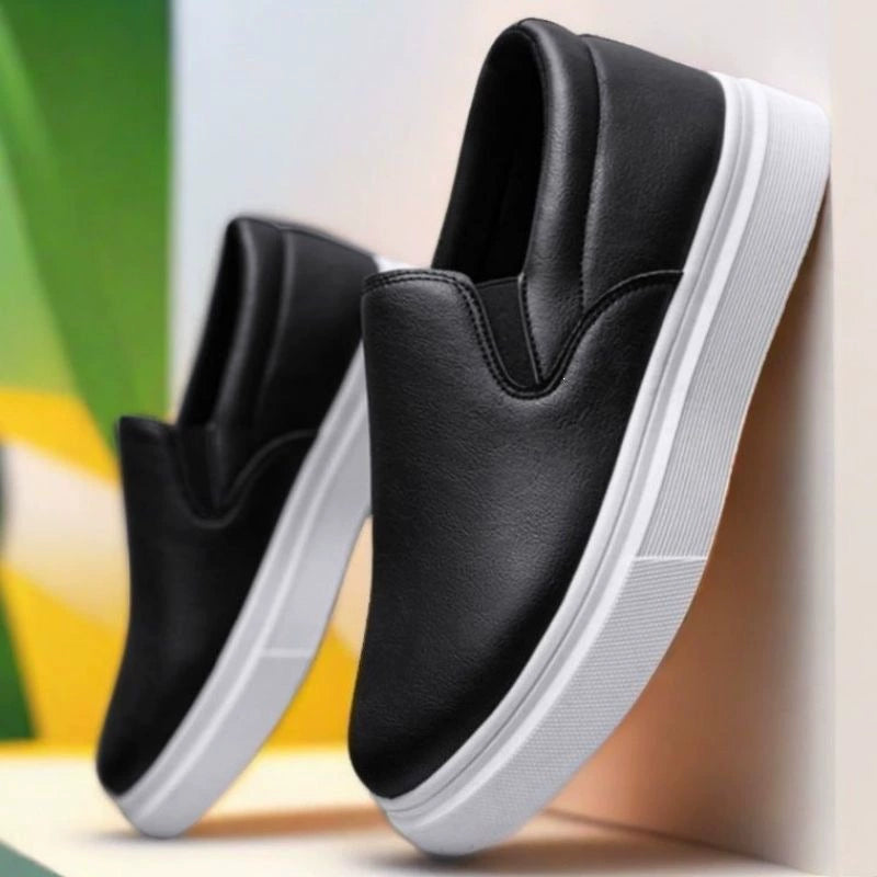 Zapatos planos sin cordones para hombre