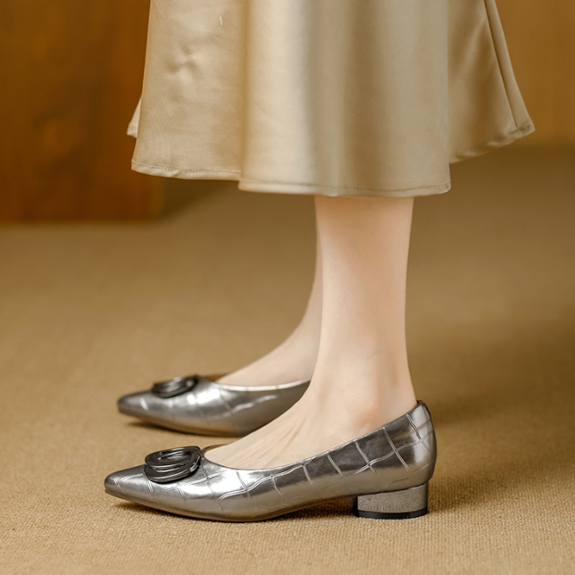 Zapatos sin cordones de estilo francés