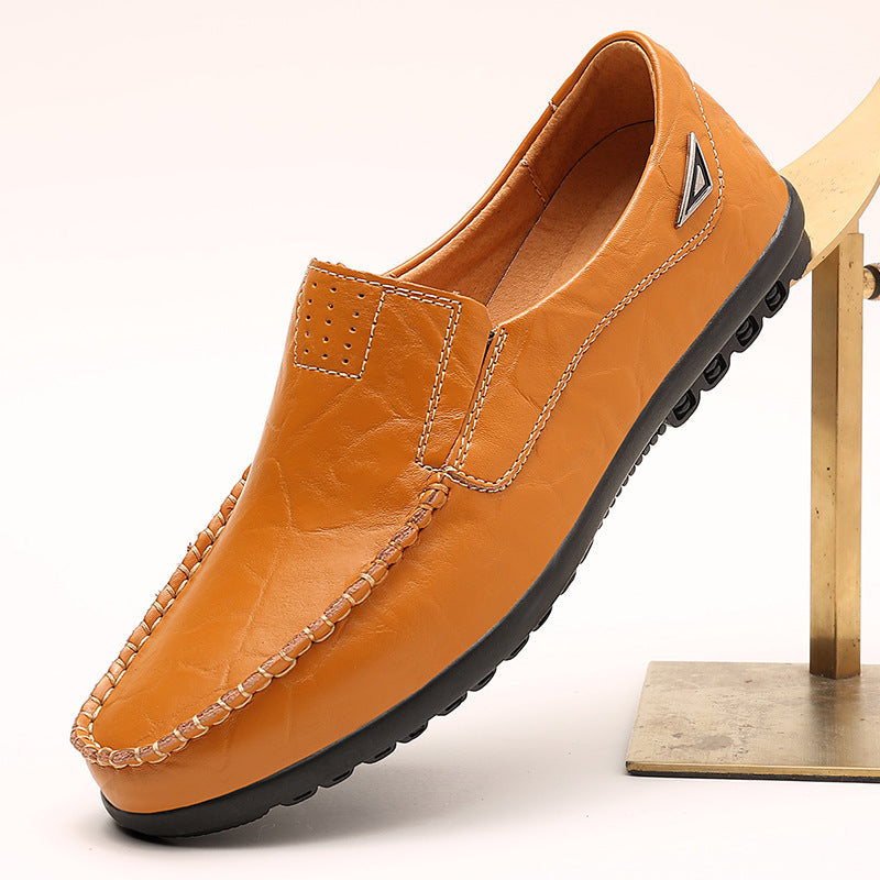 👞2025 Nuevos👞 Zapatos sin cordones de cuero para hombre