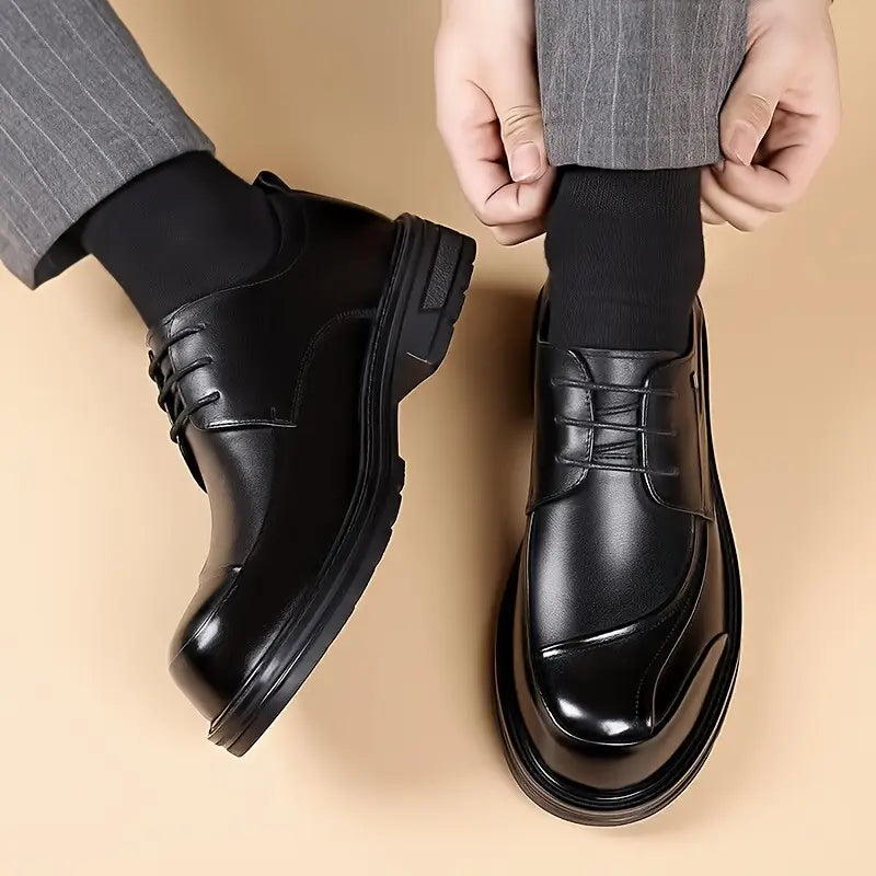 Zapatos de cuero de negocios