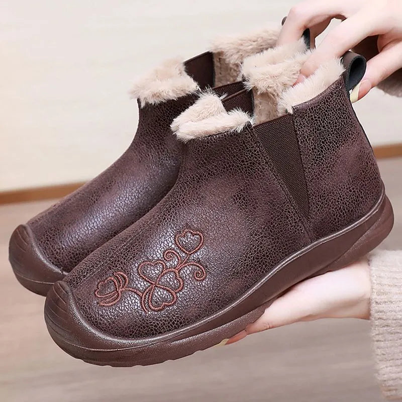 Botas de nieve suaves de invierno nuevas