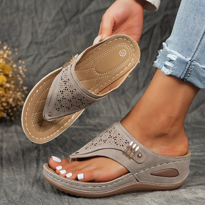 【Corrección plantar】Sandalias bohemias con punta abierta para mujer