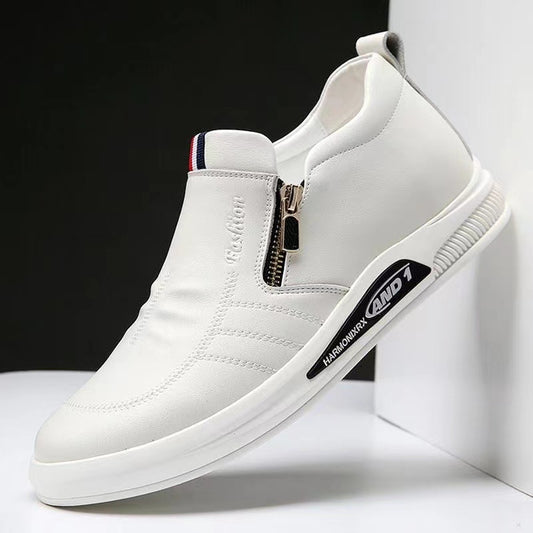 💥50% de descuento💥Zapatos de cuero con cremallera para hombre de estilo británico
