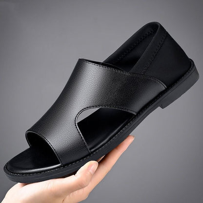 Sandalias para hombre (cuero auténtico)