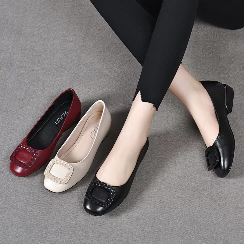 🚚Envío gratis🚚Zapatos de mujer de piel suave