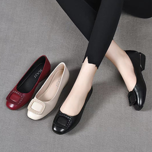 🚚Envío gratis🚚Zapatos de mujer de piel suave
