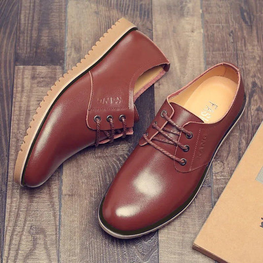 🐂Cuero🐂Zapatos formales de piel transpirables