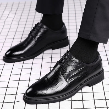 🐂Doble Cuero🐂 Zapatos de cuero estampados a mano