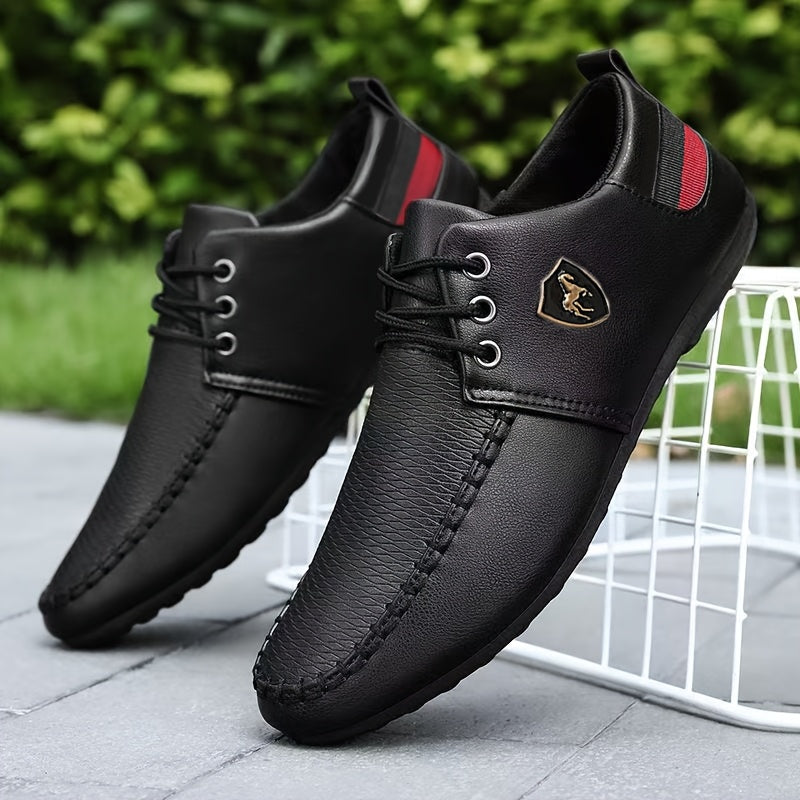 👣Cuero suave👣Zapatos casuales de marca para hombre de estilo británico