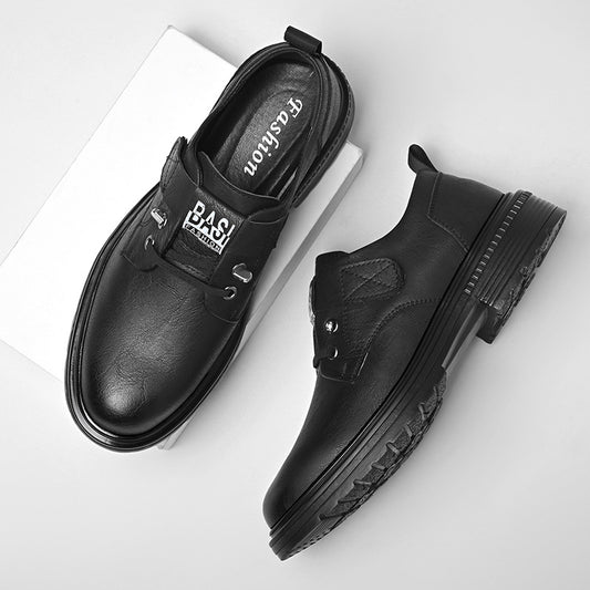 🐂Cuero suave reforzado🐂 Zapatos casuales de cuero para hombre