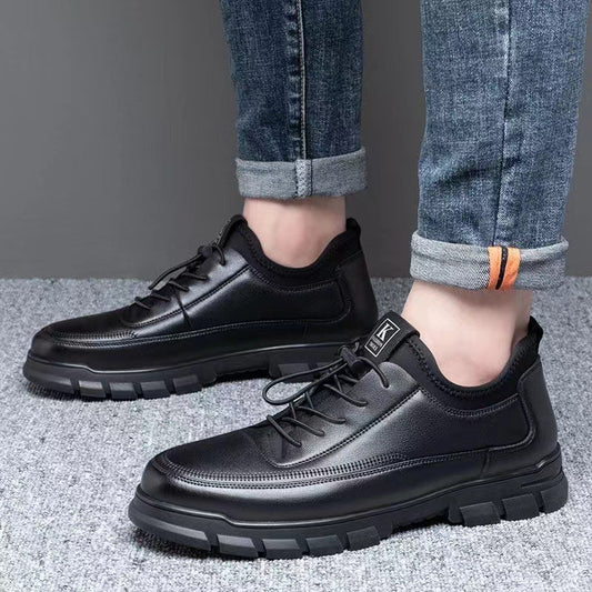 🐂100% cuero suave🐂Botas de senderismo de piel suave para hombre