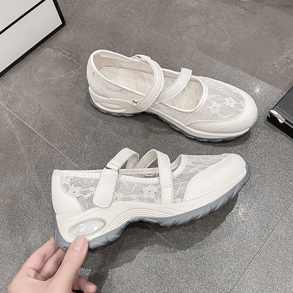 【Protección de pies】 Zapatos casuales de verano con cordones y colchón de aire