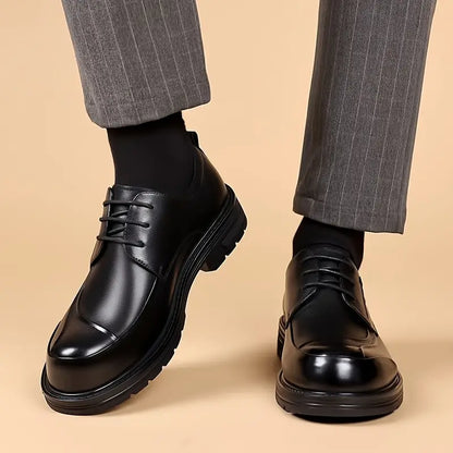 Zapatos de cuero de negocios
