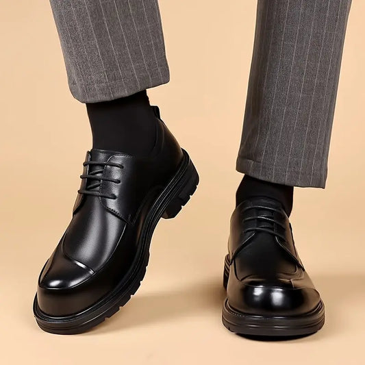 Zapatos de cuero de negocios