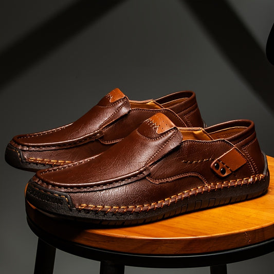 🐂Doble cuero🐂 Zapatos casuales de cuero para hombre