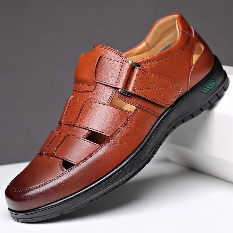 ✨Elegante y transpirable✨Zapatos de piel de verano para hombre