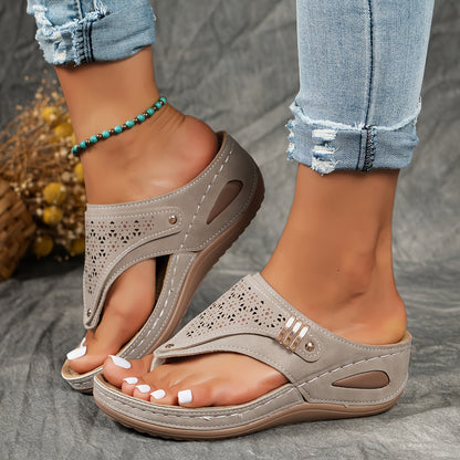 【Corrección plantar】Sandalias bohemias con punta abierta para mujer