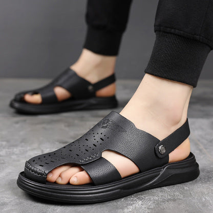 Sandalias Baotou de nuevo estilo 2025