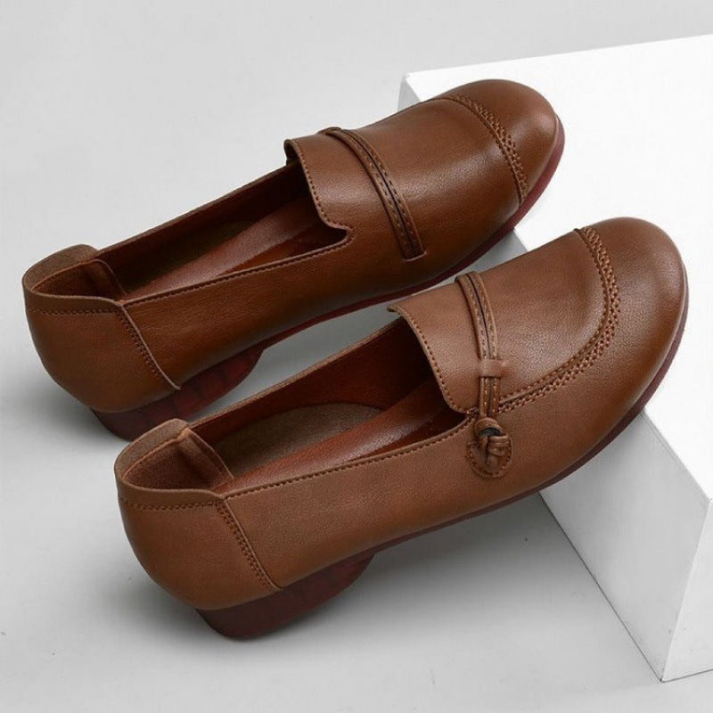 2025 nuevos zapatos oxford de cuero