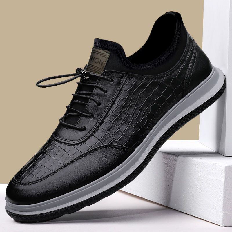 Zapatos de cuero de negocios para hombre
