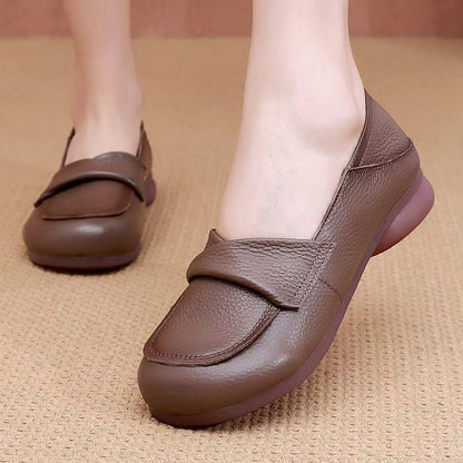Zapatos de piel con suela blanda y tendón de ternera（x）