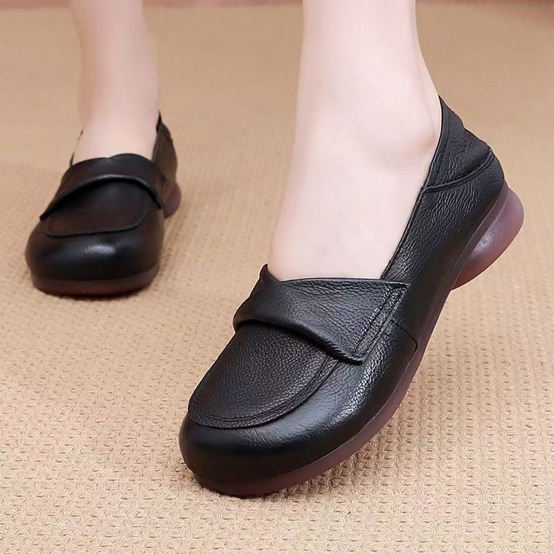 Zapatos de piel con suela blanda y tendón de ternera（x）