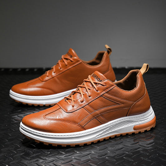 🐂Cuero🐂Zapatos casuales de cuero para hombre
