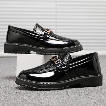 Mocasines de cocodrilo para hombre