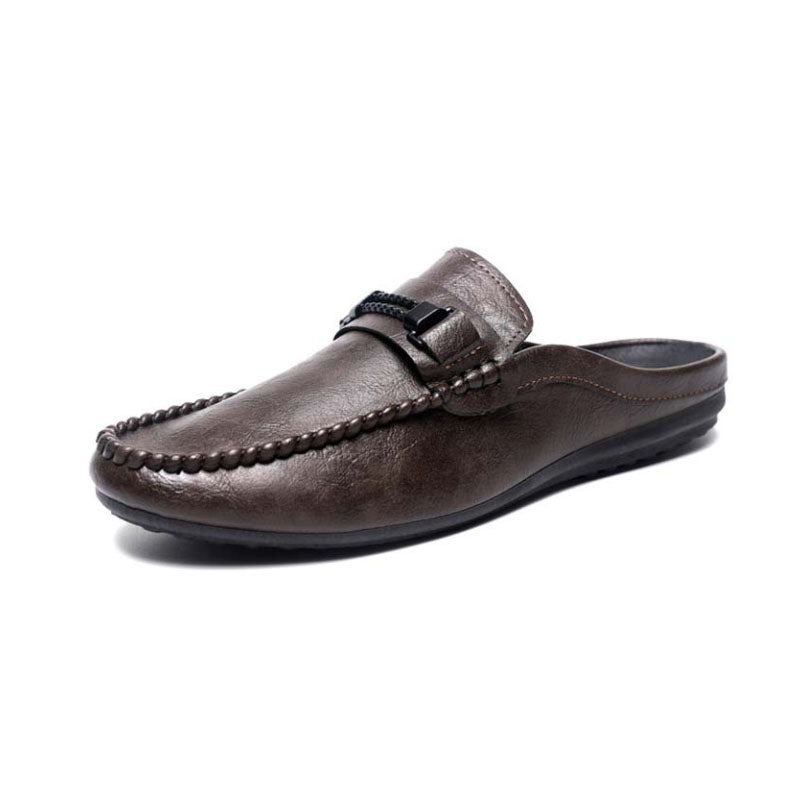 Pantuflas sin talón para hombre