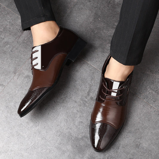 Zapatos formales de vestir con cordones para hombre