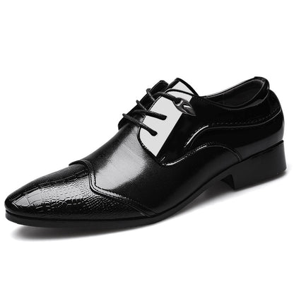 Zapatos formales de vestir con cordones para hombre