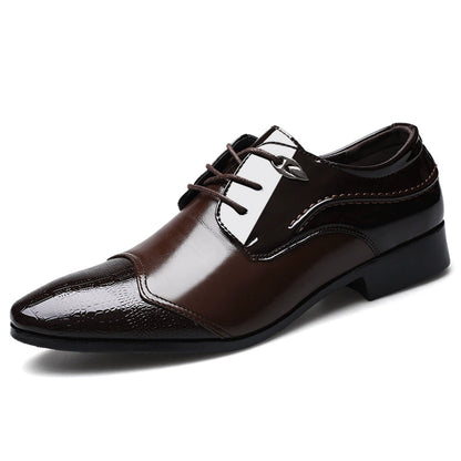 Zapatos formales de vestir con cordones para hombre
