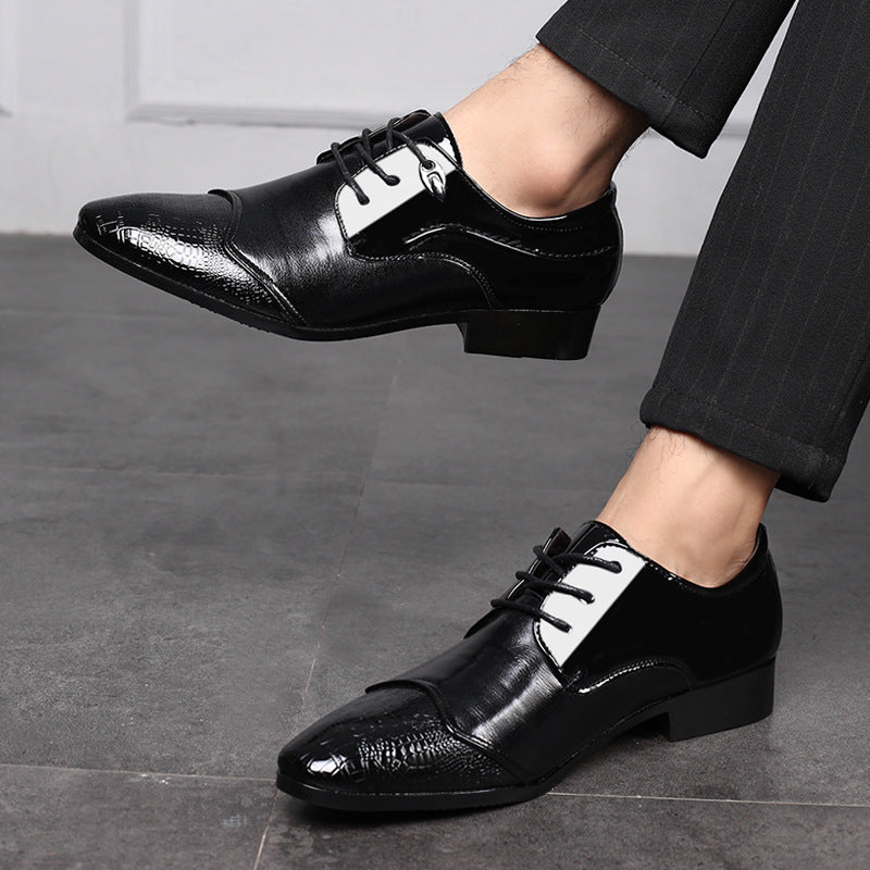 Zapatos formales de vestir con cordones para hombre
