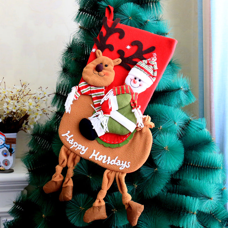 Calcetines decorativos navideños