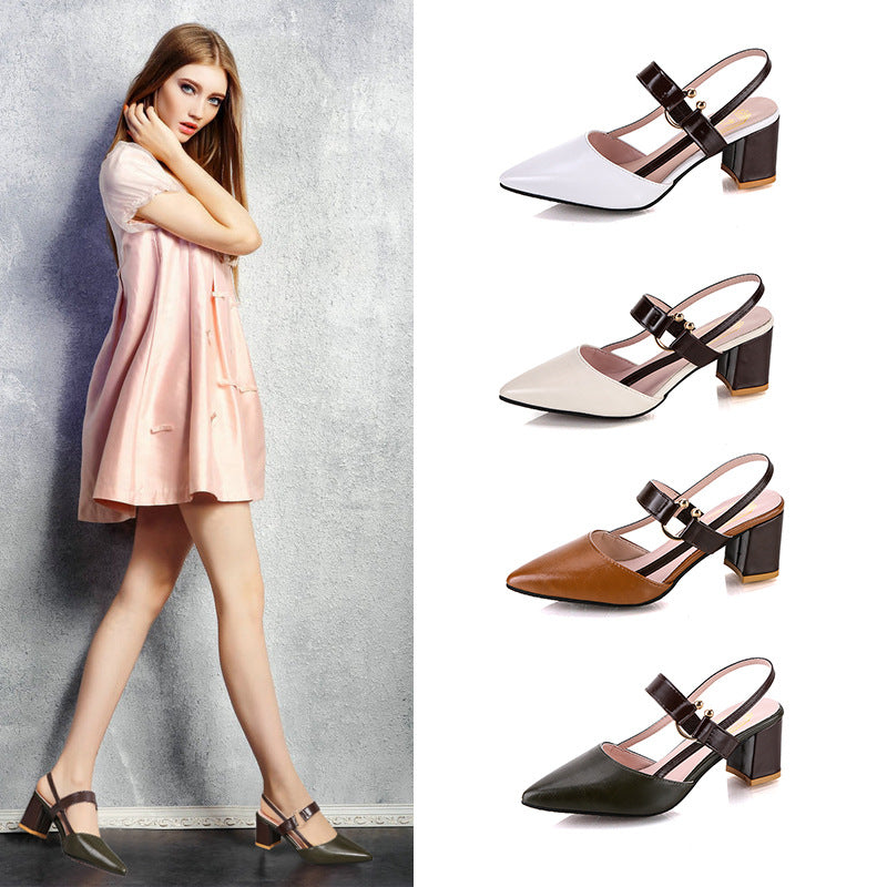 Zapatos de tacón casual para mujer