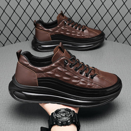 【Moda】zapatos de cocodrilo para hombre
