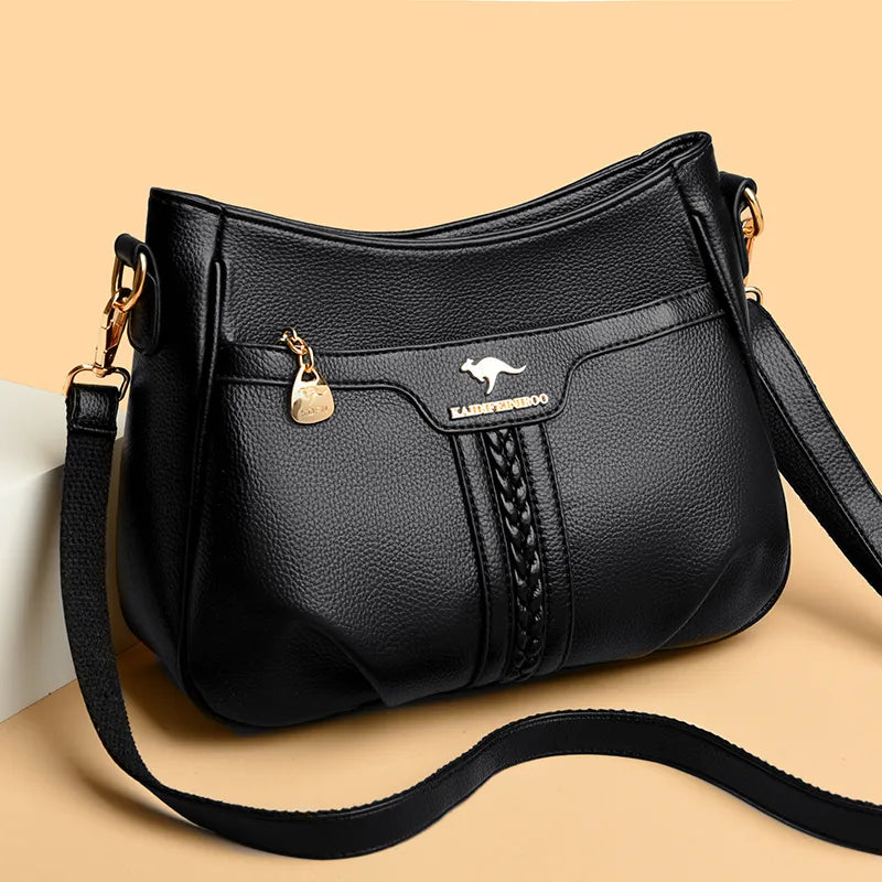 Bolso de mujer nuevo 2025 auténtico 100% piel