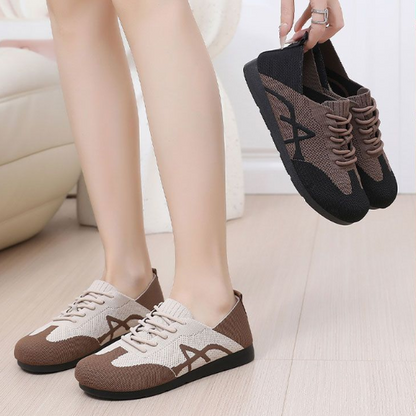 Nuevas zapatillas retro transpirables con cordones y sin cordones