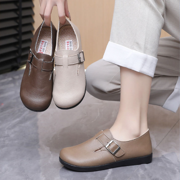 Nuevos mocasines retro con punta redonda