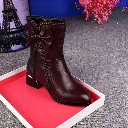 Bella Botas de lana para mujer