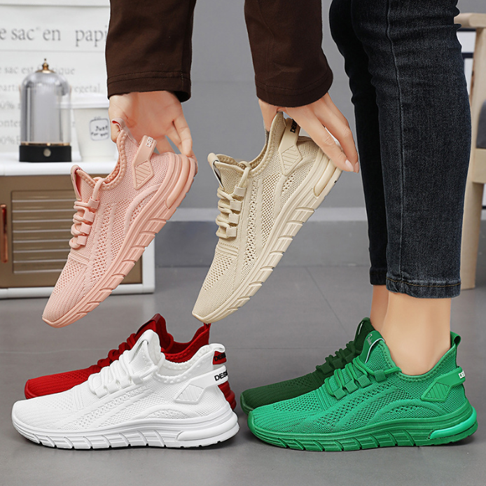 Zapatos casuales ligeros y transpirables para mujer.