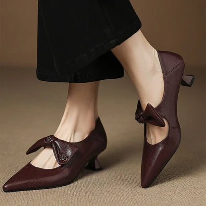 Balerinas Elegantes con Moño para Mujer