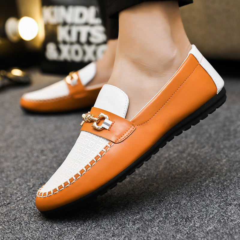 Zapatos de conducir sin cordones para hombre