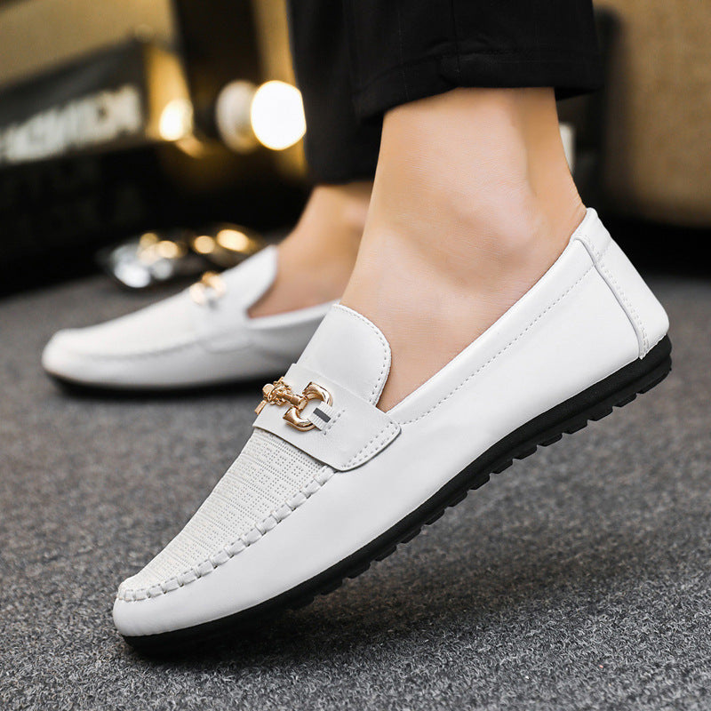 Zapatos de conducir sin cordones para hombre