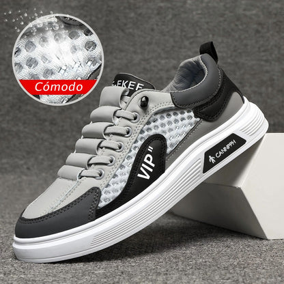 Zapatos cómodos de malla transpirable para hombre