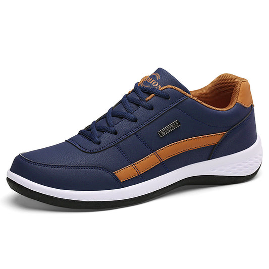 🎉50% de descuento🎉 Zapatos casuales de piel con etiqueta plateada
