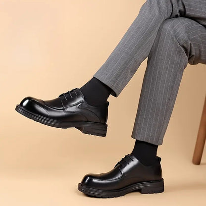 Zapatos de cuero de negocios