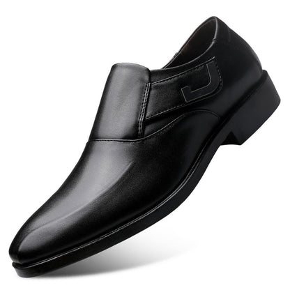 🐂Cuero🐂Zapatos de cuero estilo británico con velcro