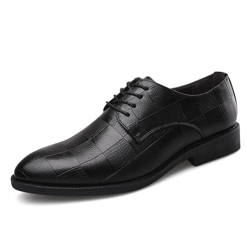 Zapatos de cuero versátiles de tallas grandes